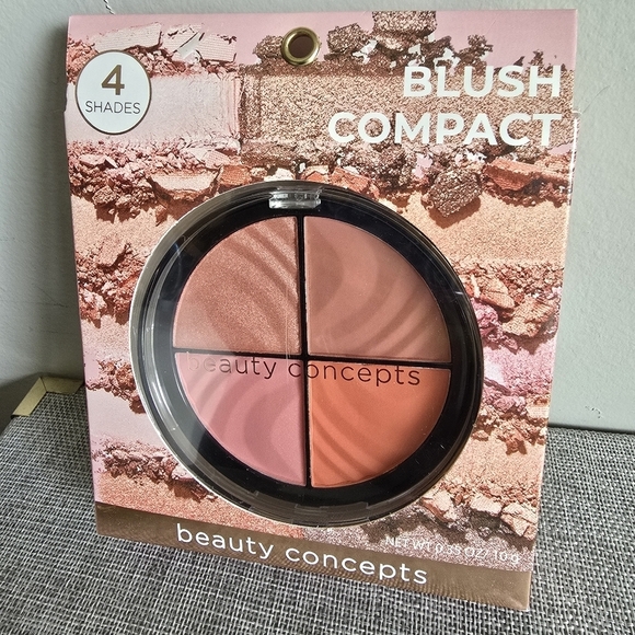 Beauty Concepts 4 Shades Blush Compact - Picture 2 of 3